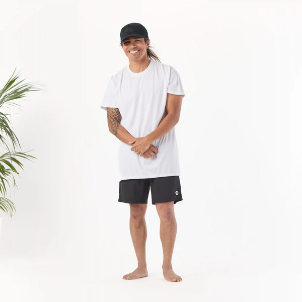 ALOHA Logo Dad Hat in Black